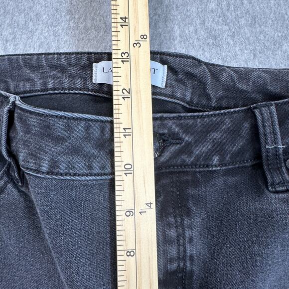 Lane Bryant Jeans Womens Size 16L Black High Rise Ultimate Stretch Skinny Curvy - Picture 10 of 12